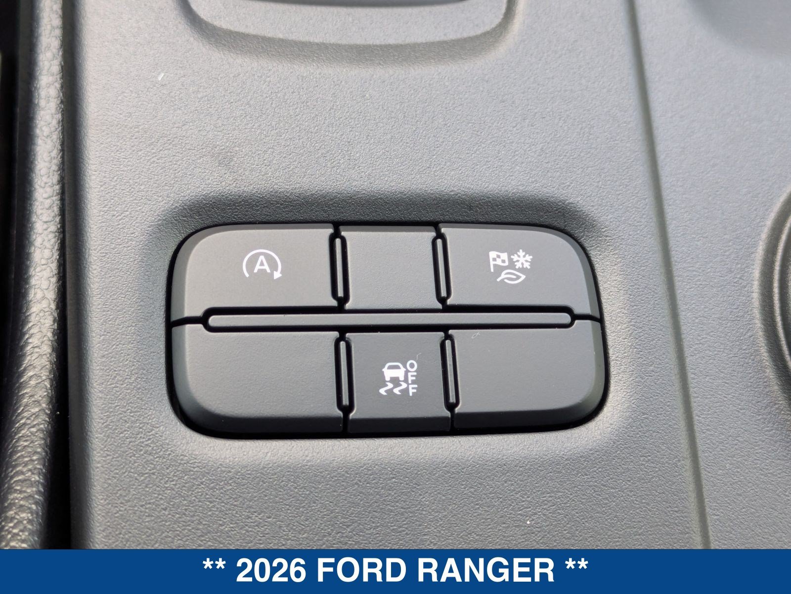 New 2026 Ford Ranger XLT w/ Black Appearance Package RWD image 34