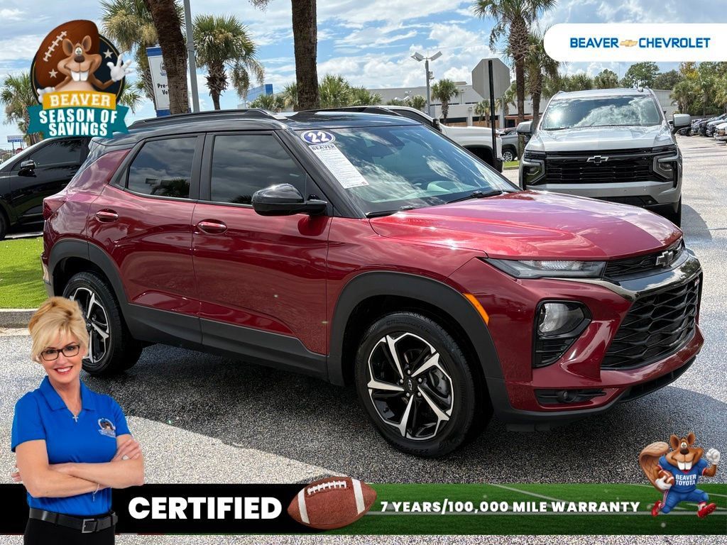 Used 2022 Chevrolet TrailBlazer RS FWD image 9