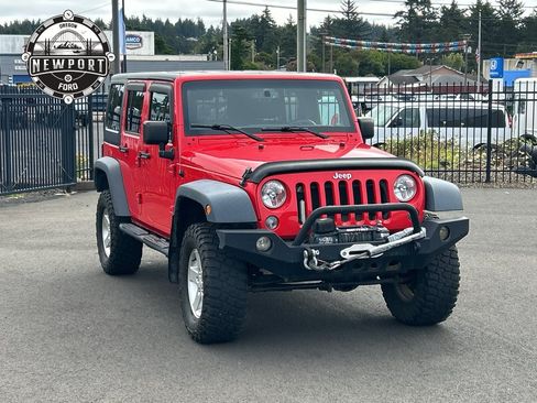 Used 2016 Jeep Wrangler Unlimited Sport w/ Quick Order Package 24S AWD/4WD image 1