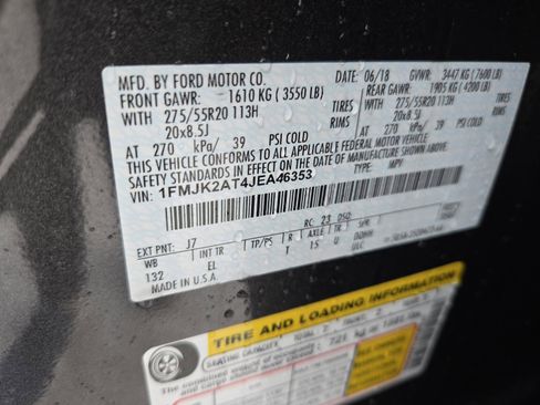 Used 2018 Ford Expedition Max Limited w/ Equipment Group 301A AWD/4WD image 17