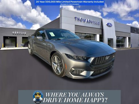New 2025 Ford Mustang Convertible RWD image 1