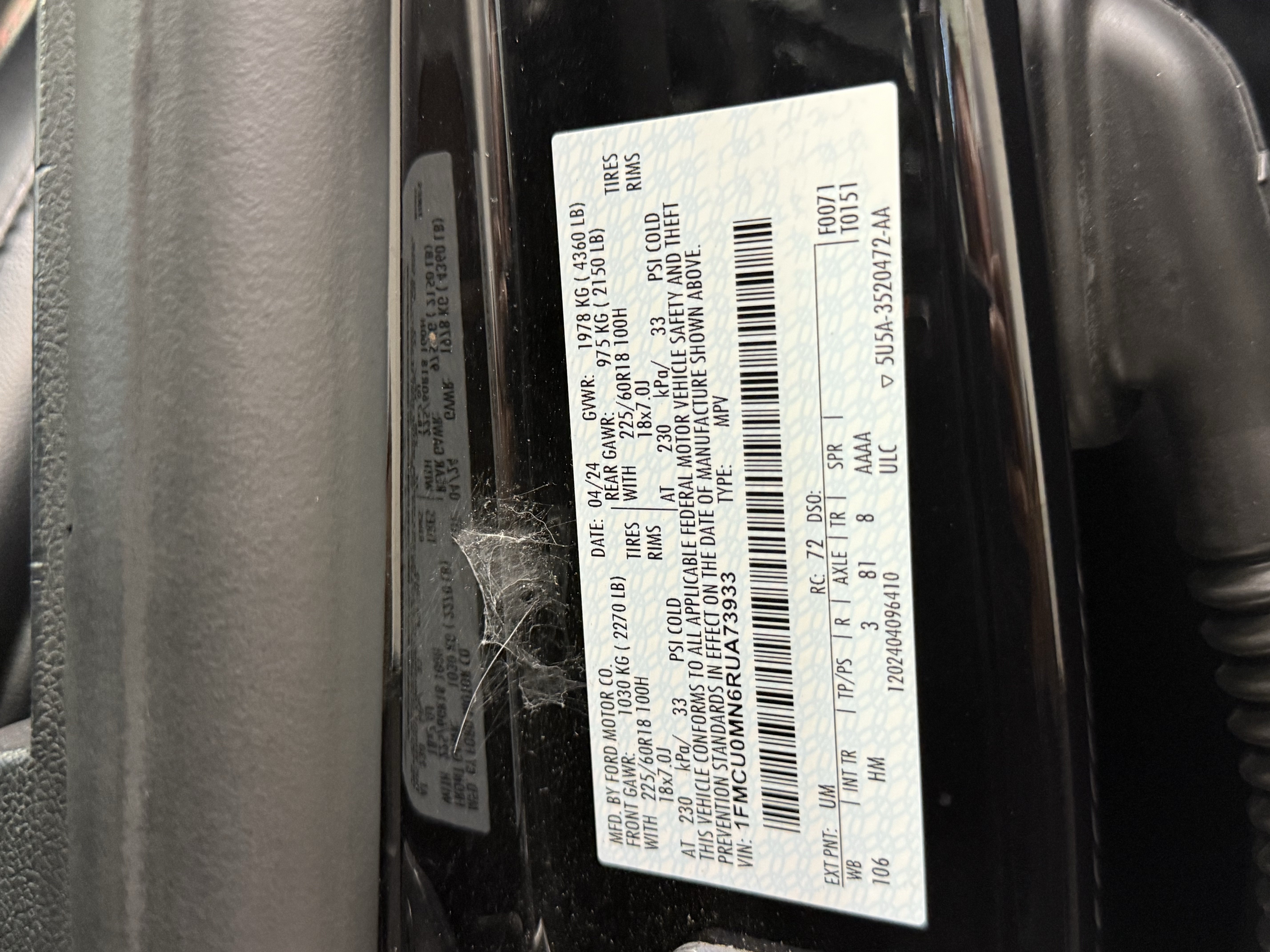 Used 2024 Ford Escape ST-Line FWD image 27