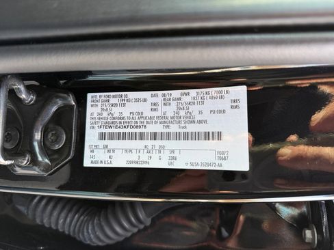 Used 2019 Ford F150 King Ranch w/ Equipment Group 601A Luxury image 39