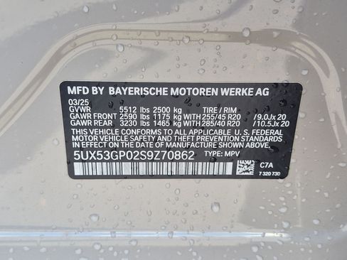 Used 2025 BMW X3 xDrive30i w/ Premium Package AWD/4WD image 32