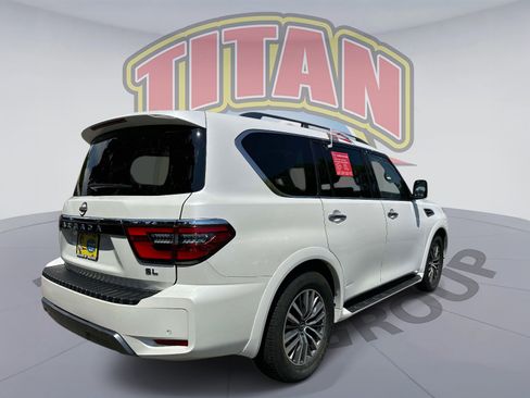 Certified 2023 Nissan Armada SL w/ Captain's Chairs Package AWD/4WD image 3