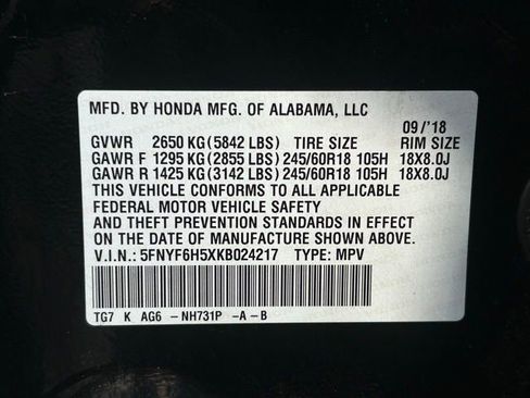 Used 2019 Honda Pilot EX-L image 16