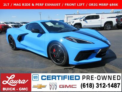 Certified 2023 Chevrolet Corvette Stingray Preferred Cpe w/ Engine Appearance Package