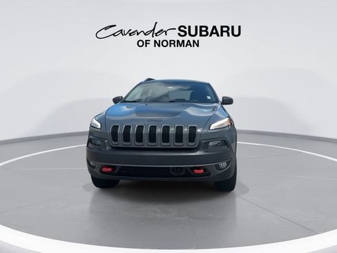 Used 2014 Jeep Cherokee Trailhawk w/ Technology Group AWD/4WD image 7