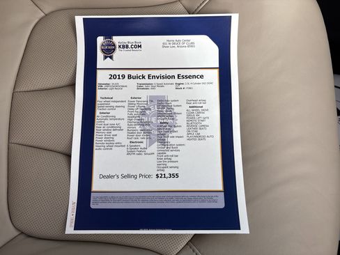 Used 2019 Buick Envision Essence image 30