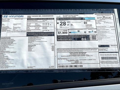 New 2025 Hyundai Tucson SEL image 13