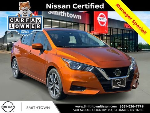 Certified 2022 Nissan Versa SV w/ Trunk Package image 1