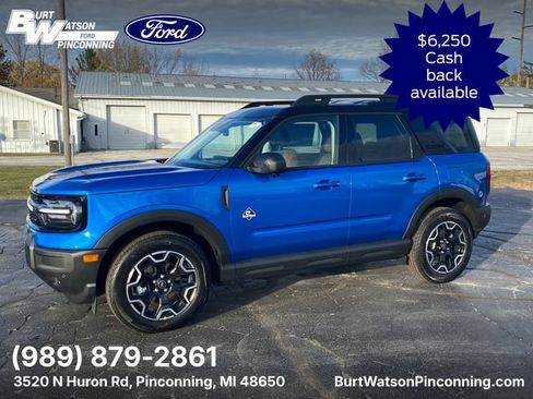 New 2025 Ford Bronco Sport Outer Banks w/ Outer Banks Tech Package+ AWD/4WD image 1