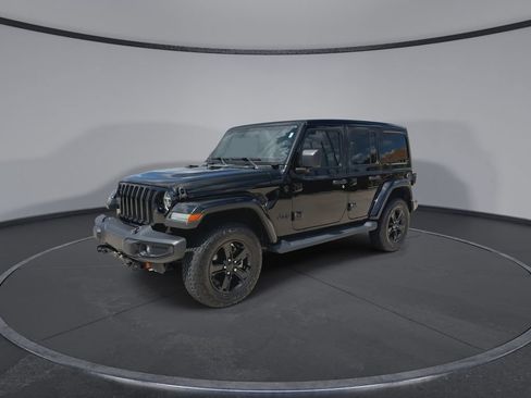 Used 2021 Jeep Wrangler Unlimited Sahara AWD/4WD image 4