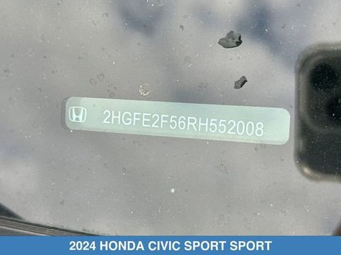Certified 2024 Honda Civic Sport image 4