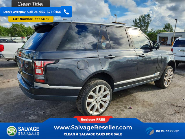 Used 2017 Land Rover Range Rover HSE AWD/4WD image 4