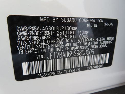 New 2025 Subaru WRX Premium image 28