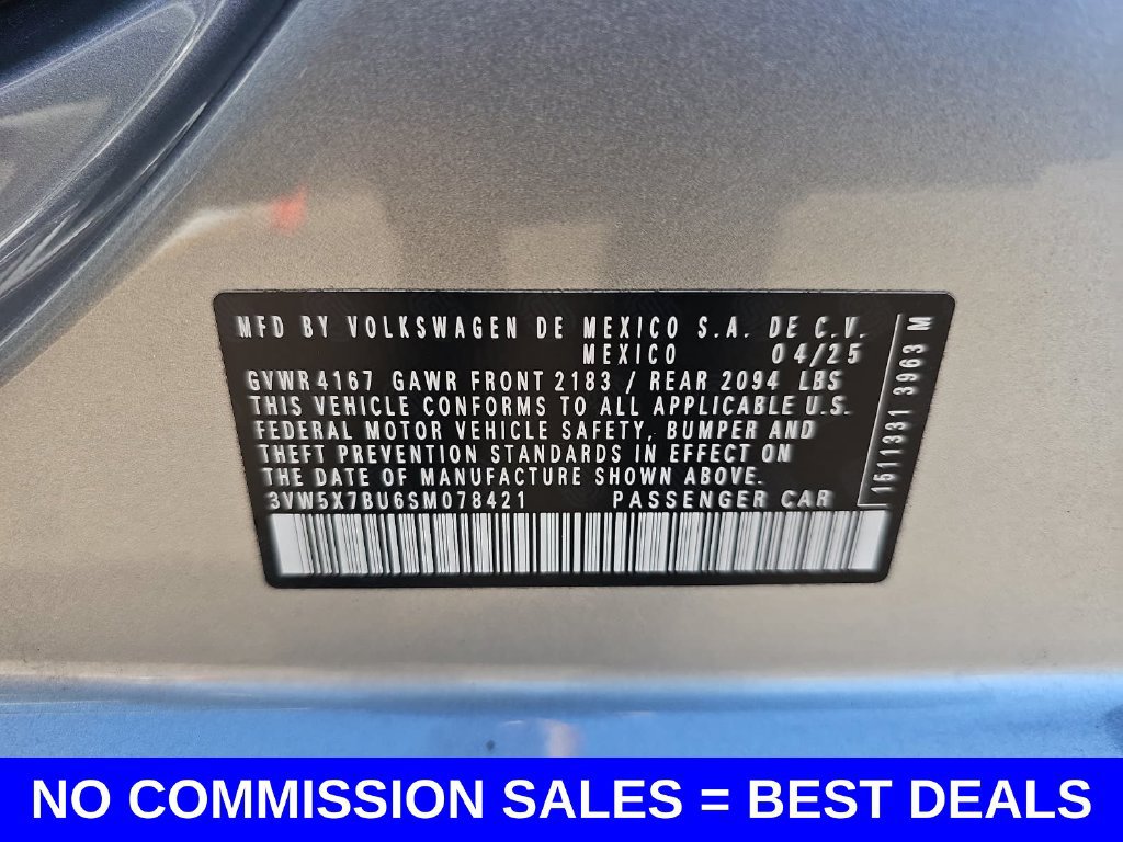 Used 2025 Volkswagen Jetta S FWD image 40