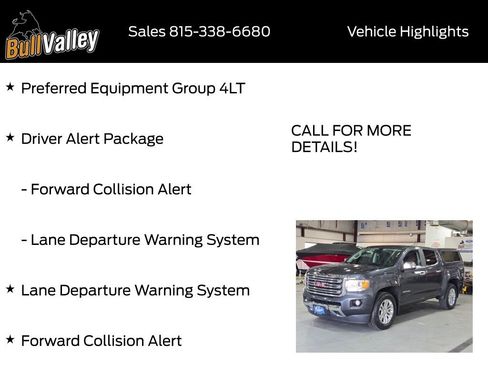 Used 2016 GMC Canyon SLT w/ Driver Alert Package image 9