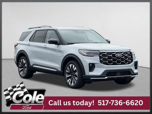 New 2026 Ford Explorer Platinum w/ LUX Leather Package AWD/4WD image 1