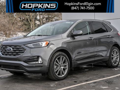 Certified 2023 Ford Edge Titanium w/ Class II Trailer Tow Package image 1