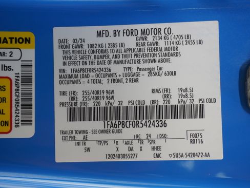 Used 2024 Ford Mustang GT Premium RWD image 30