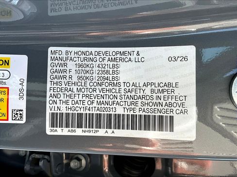 New 2026 Honda Accord SE image 21