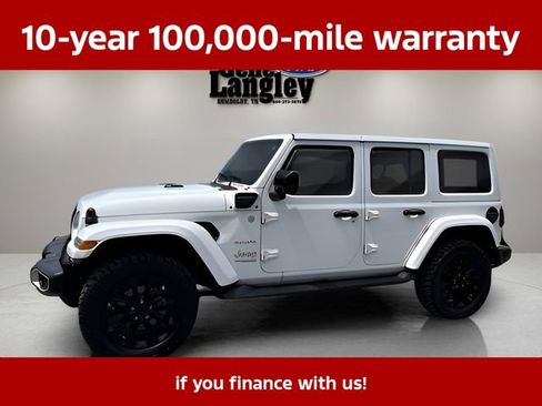 Used 2021 Jeep Wrangler Unlimited Sahara w/ Cold Weather Group AWD/4WD image 4