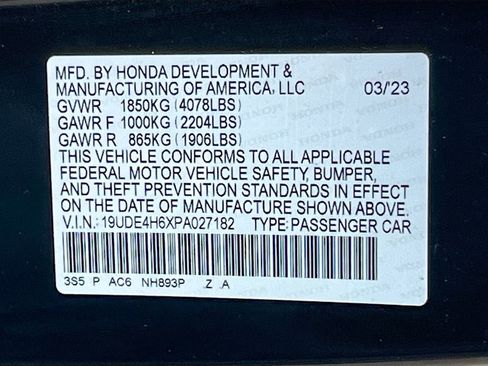 Used 2023 Acura Integra A-Spec FWD image 32