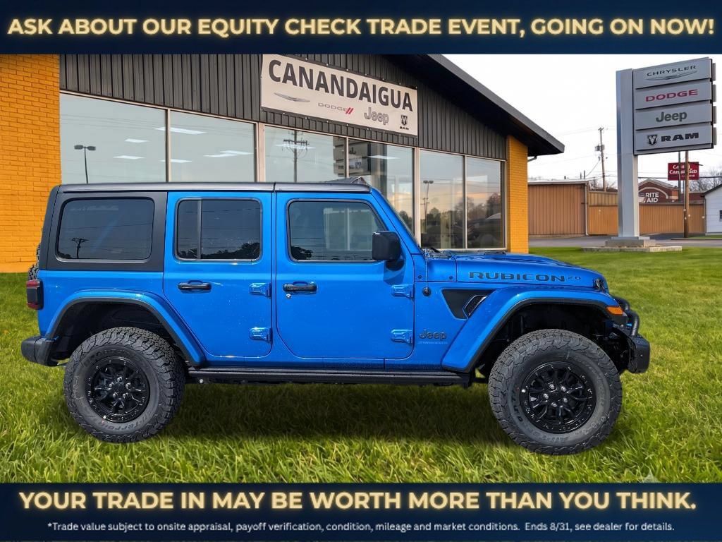 New 2023 Jeep Wrangler Unlimited Rubicon 4xe AWD/4WD image 2