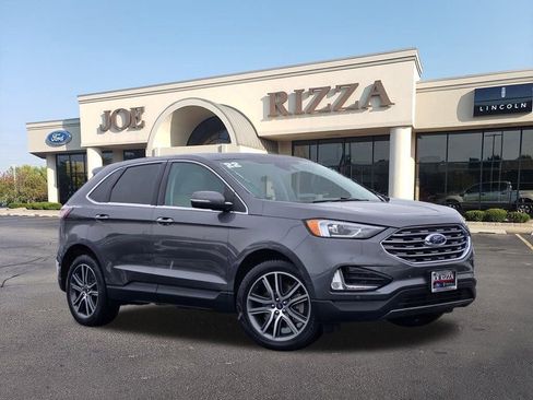 Used 2021 Ford Edge Titanium w/ Class II Trailer Tow Package image 1
