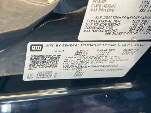 Used 2021 Chevrolet Silverado 1500 Custom RWD image 29