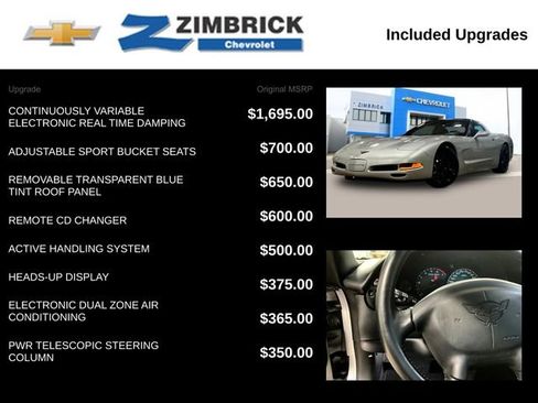 Used 2000 Chevrolet Corvette Coupe w/ Memory Pkg image 14