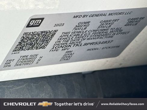 Used 2023 Chevrolet Tahoe High Country w/ Max Trailering Package image 11