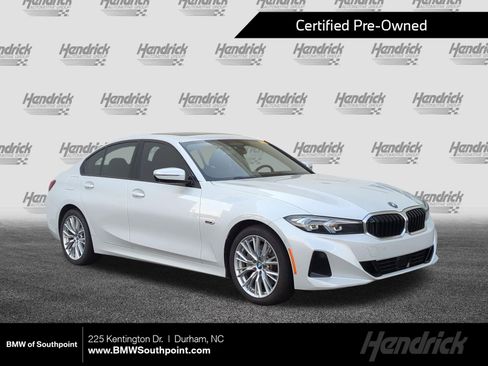 Certified 2023 BMW 330e w/ Premium Package RWD image 1