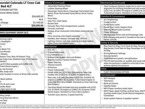 Used 2021 Chevrolet Colorado LT AWD/4WD image 2