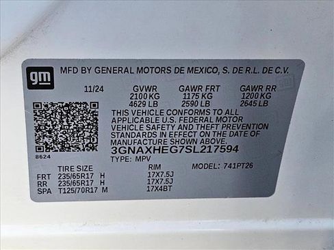 Used 2025 Chevrolet Equinox LT w/ Convenience Package II image 22