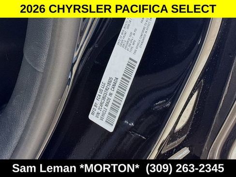 New 2026 Chrysler Pacifica Select w/ S Appearance Package image 31
