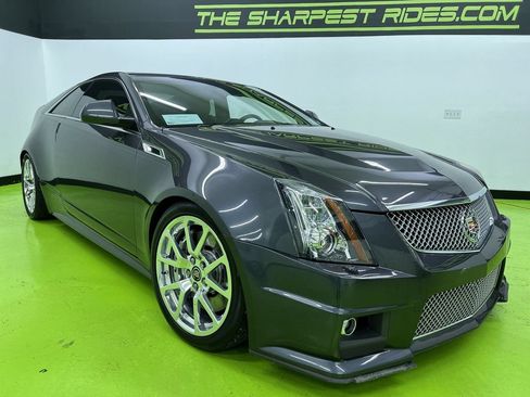 Used 2012 Cadillac CTS V w/ Wood Trim Package RWD image 2