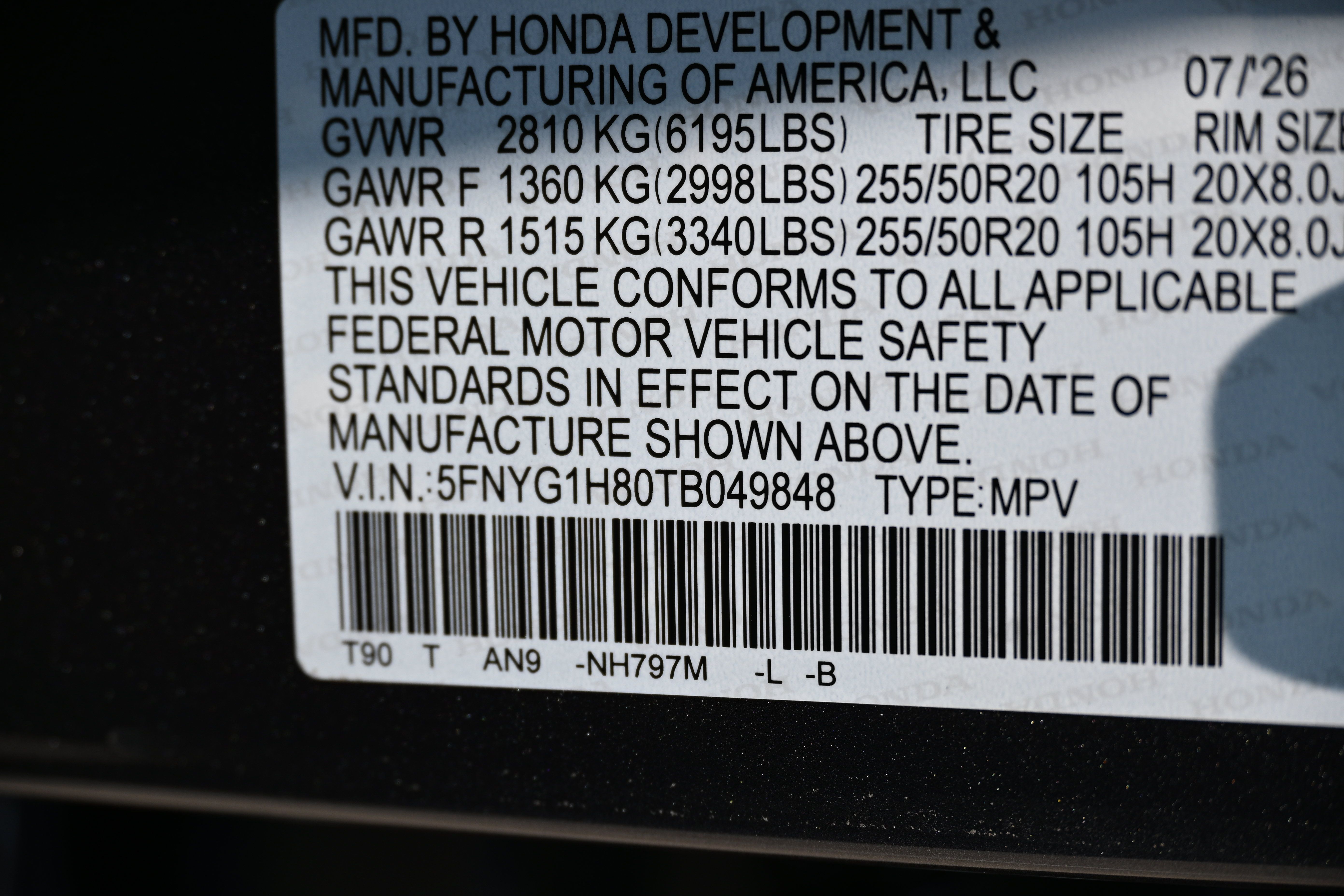 New 2026 Honda Pilot Elite image 21