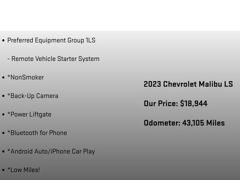Used 2023 Chevrolet Malibu LS FWD image 6