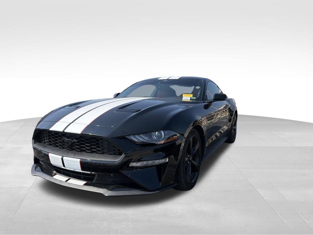Used 2021 Ford Mustang Coupe w/ Black Accent Package RWD image 2