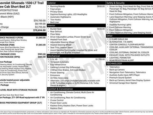 New 2026 Chevrolet Silverado 1500 LT Trail Boss w/ Safety Package image 4