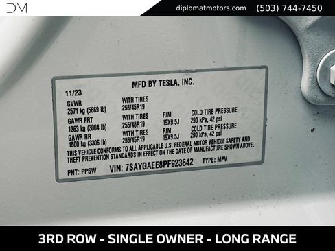 Used 2023 Tesla Model Y Long Range AWD/4WD image 47