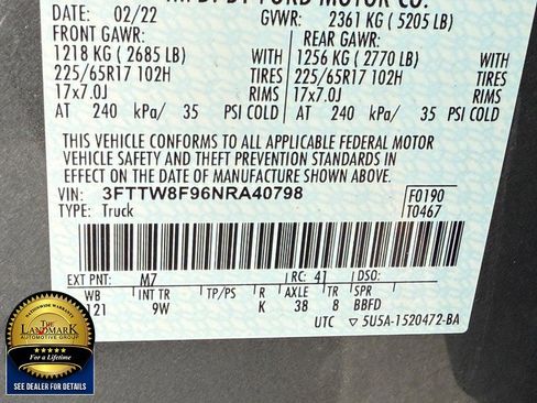 Used 2022 Ford Maverick XL w/ Equipment Group 100A Standard image 20