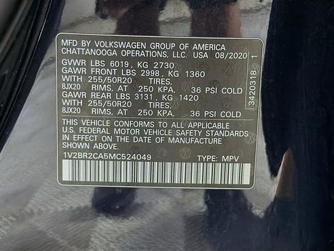 Used 2021 Volkswagen Atlas SEL image 35