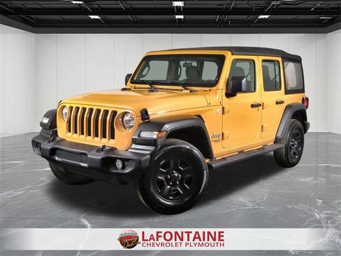 Used 2021 Jeep Wrangler Unlimited Sport image 1
