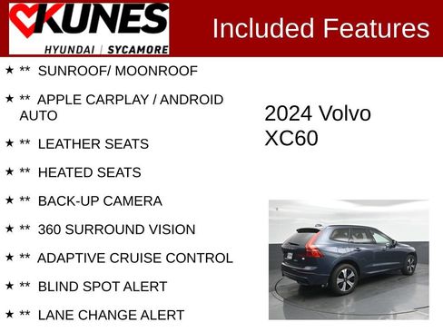 Used 2024 Volvo XC60 T8 Plus w/ Protection Package Premier AWD/4WD image 2