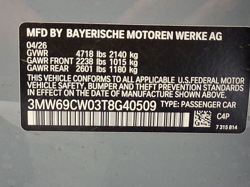 New 2026 BMW 330i Sedan w/ M Sport Package RWD image 18