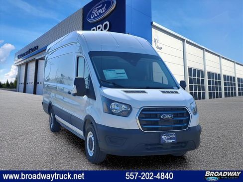 Used 2023 Ford E-Transit 148 High Roof Extended w/ Load Area Protection Package image 1