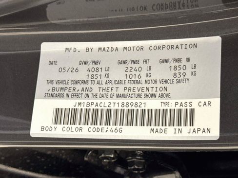 New 2026 MAZDA MAZDA3 2.5 S Sedan w/ Preferred Pkg FWD image 21
